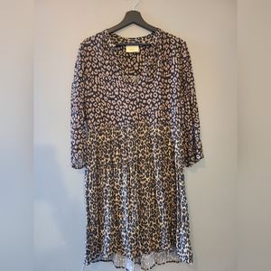 Anthropologie Maeve leopard print dress - Size M